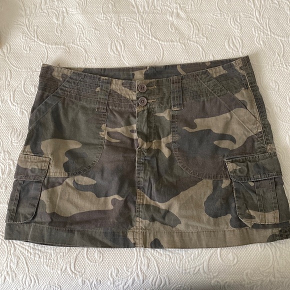 Copper Key Dresses & Skirts - Camouflage miniskirt